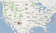 google map of US